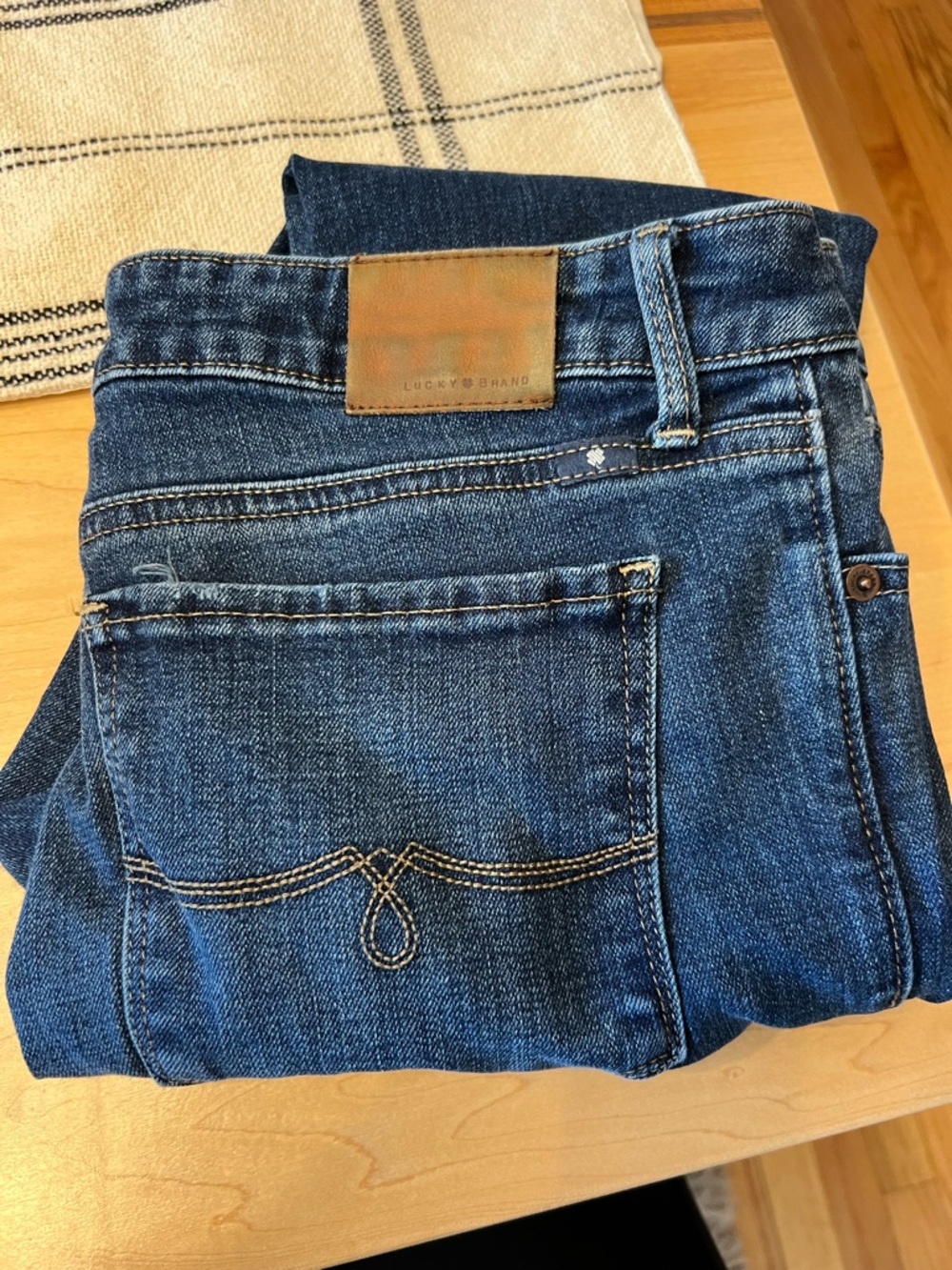 Lucky Brand Women's Indigo Straight Leg Jeans